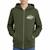 Sweat zippe à capuche garçon jjelogo Marine+Vert 5 - vertbaudet enfant 