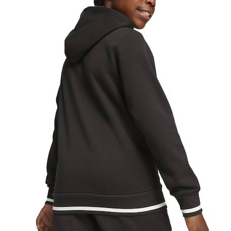 Sweat zippé à capuche garçon squad full Noir 3 - vertbaudet enfant 