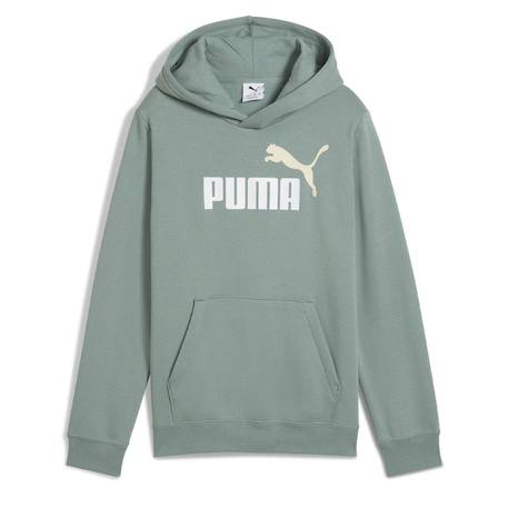 Sweat à capuche garçon ess2 color Vert 2 - vertbaudet enfant 
