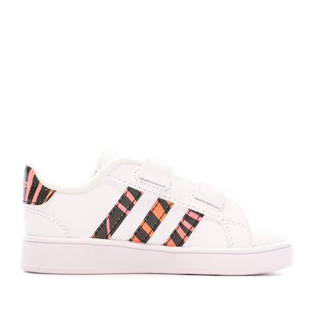 Baskets garçon grand court cf i Blanc 3 - vertbaudet enfant 