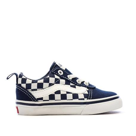 Baskets garçon td ward slip-on checkerboard Bleu 2 - vertbaudet enfant 