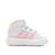 Baskets fille grand court mid Blanc 3 - vertbaudet enfant 