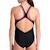 Maillots de bain 1 pièce fille shaking Noir 3 - vertbaudet enfant 