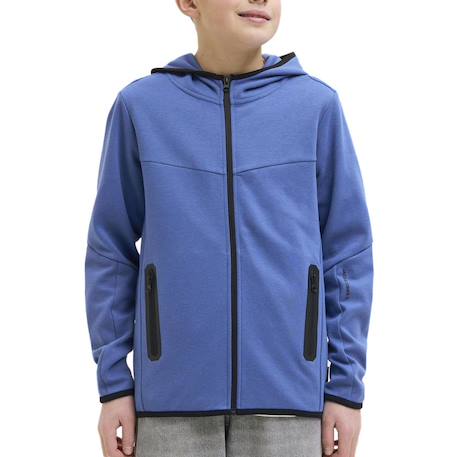 Sweat garçon twill Bleu 2 - vertbaudet enfant 