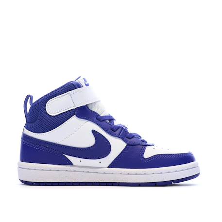 Baskets garçon court borough mid 2 Blanc 3 - vertbaudet enfant 