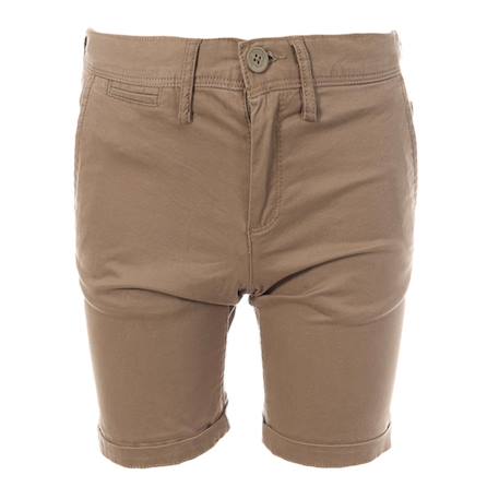 Short chino garçon Jaune+Marine+Marron+Orange 8 - vertbaudet enfant 
