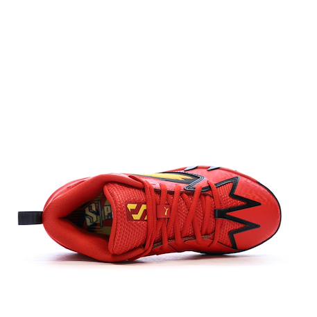 Chaussures de basketball mixte scoot zeros retro Rouge 5 - vertbaudet enfant 