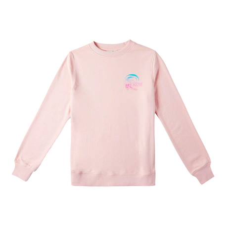 Sweat fille circle surfer Rose 2 - vertbaudet enfant 