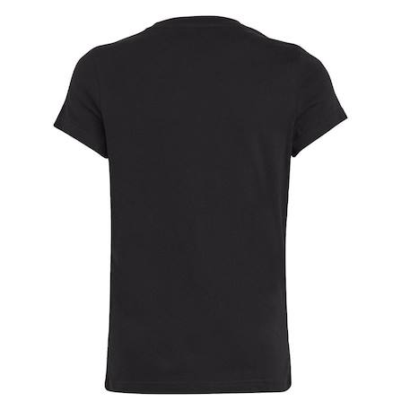 T-shirt fille avec logo Noir 3 - vertbaudet enfant 