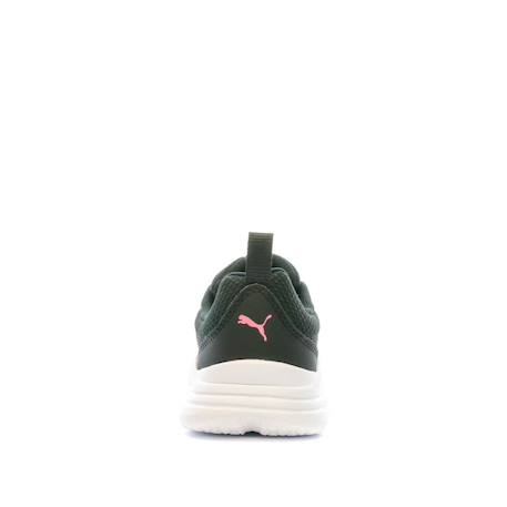 Baskets basses à fermeture éclair Noir+Puma noir sunset rose 4 - vertbaudet enfant 