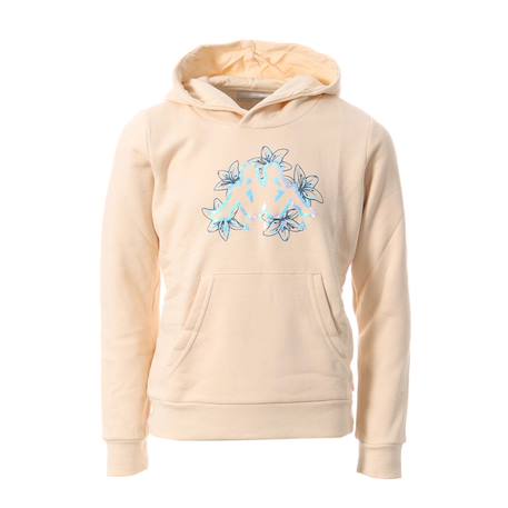 Sweat fille kamil Écru 2 - vertbaudet enfant 