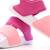 Sandales fille a scratch adilette k Rose 4 - vertbaudet enfant 