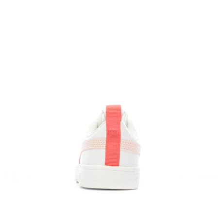 Baskets fille rickie junior Blanc+Rose 10 - vertbaudet enfant 