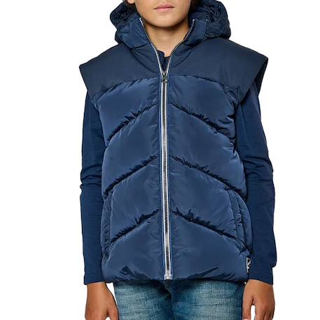 Doudoune sans manche garçon mexh Marine 2 - vertbaudet enfant 