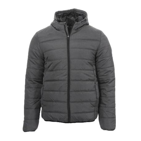 Doudoune junior marl Gris 2 - vertbaudet enfant 