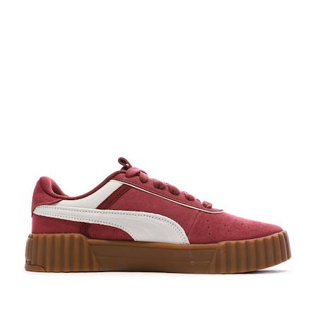 Baskets basses à lacets Noir warm blanc+Rose mauve warm blanc+Rouge 15 - vertbaudet enfant 