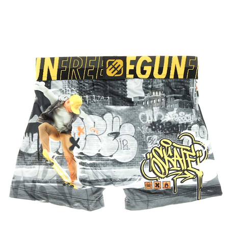 Boxer garçon skate Gris 3 - vertbaudet enfant 