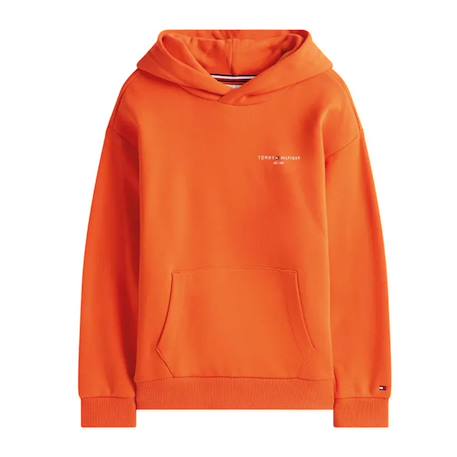 Sweat à capuche Orange 3 - vertbaudet enfant 