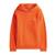 Sweat à capuche Orange 3 - vertbaudet enfant 
