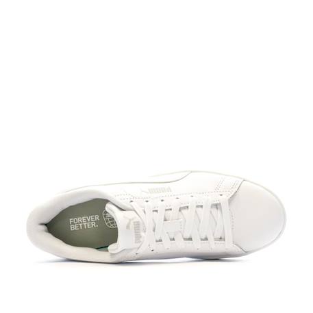 Baskets basses  à lacets Blanc+Noir blanc 5 - vertbaudet enfant 