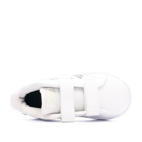Baskets garçon grand court cf i Blanc 5 - vertbaudet enfant 