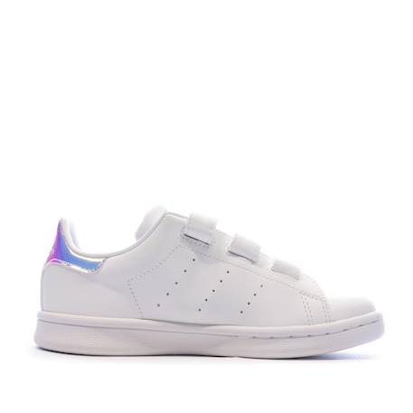 Stan smith baskets à scratch enfant Blanc 3 - vertbaudet enfant 