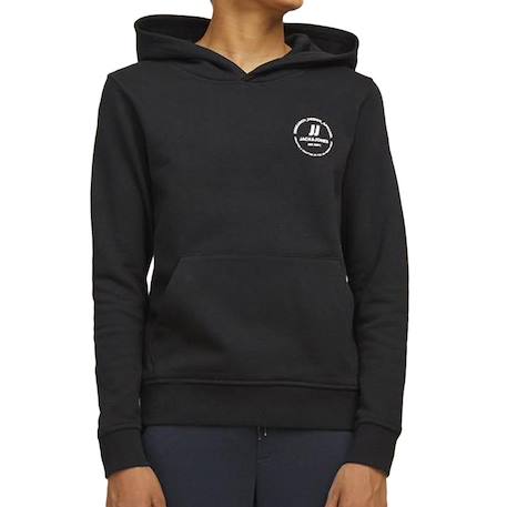 Sweat à capuche swift Gris+Marine+Noir 8 - vertbaudet enfant 