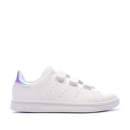 Stan smith baskets à scratch enfant Blanc 2 - vertbaudet enfant 