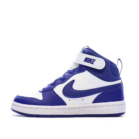 Baskets garçon court borough mid 2 Blanc 1 - vertbaudet enfant 