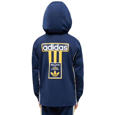 Sweat zippé garçon hoodie Marine 3 - vertbaudet enfant 