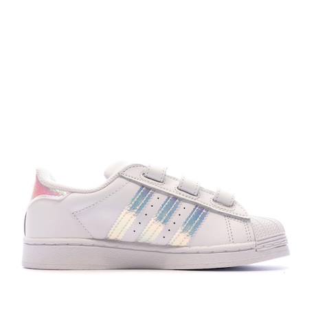 Baskets fille superstar Blanc 3 - vertbaudet enfant 