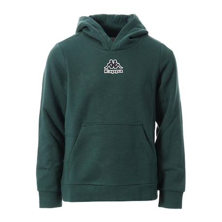 Sweat à capuche garçon danolo Vert 2 - vertbaudet enfant 
