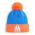 bonnet OM à pompon junior Orange 2 - vertbaudet enfant 
