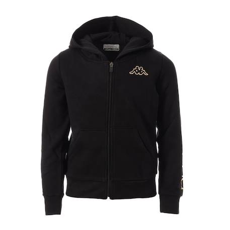 Sweat fille à capuche kapri Noir 2 - vertbaudet enfant 