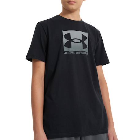 T-shirt garçon manches courtes boxed Noir 2 - vertbaudet enfant 