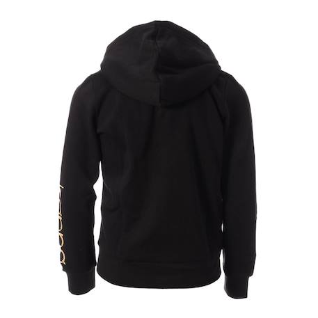 Sweat fille à capuche kapri Noir 3 - vertbaudet enfant 