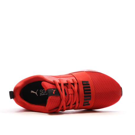 Baskets garçon wired run Rouge 5 - vertbaudet enfant 