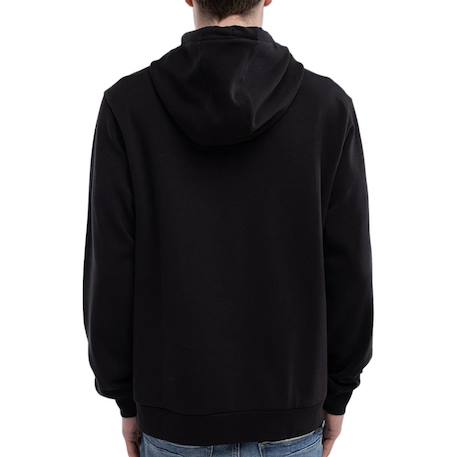 Sweat à capuche garçon Noir 3 - vertbaudet enfant 