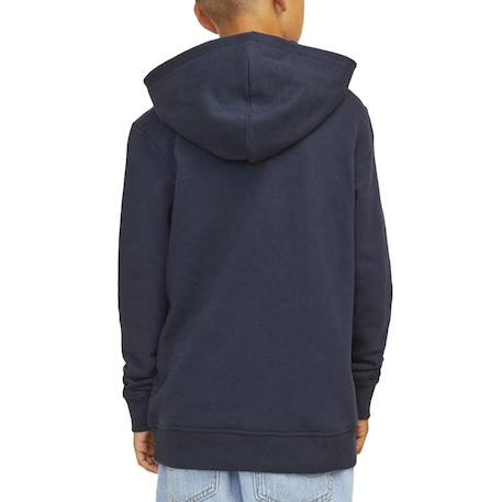 Sweat à capuche swift Gris+Marine+Noir 6 - vertbaudet enfant 