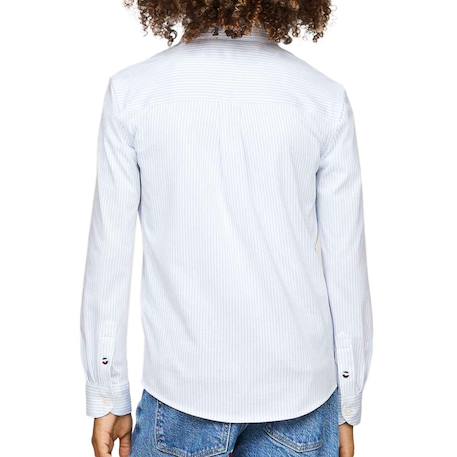Chemise garçon allover Bleu 3 - vertbaudet enfant 