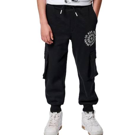 Jogging garçon okono Noir 2 - vertbaudet enfant 