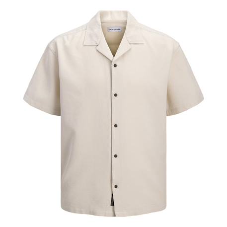 Chemise garçon manches courtes Global Beige+Bleu+Marine+Vert 4 - vertbaudet enfant 