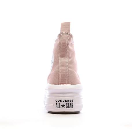 Baskets fille all star move platform Rose 4 - vertbaudet enfant 