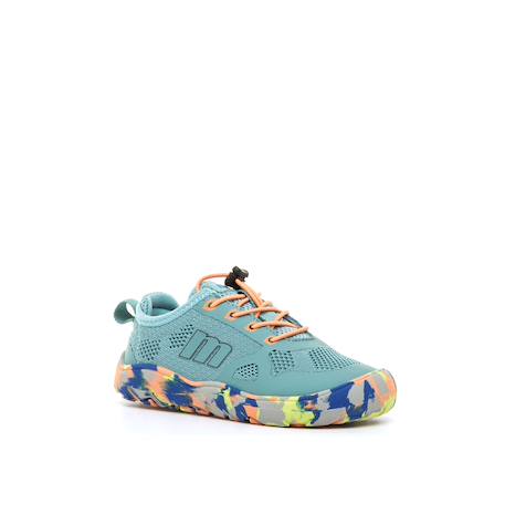 Sneakers garçon synthétique lacets barefoot Black+Blue 4 - vertbaudet enfant 