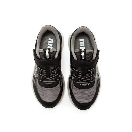 Sneakers garçon synthétique lacets Black+Blue 2 - vertbaudet enfant 