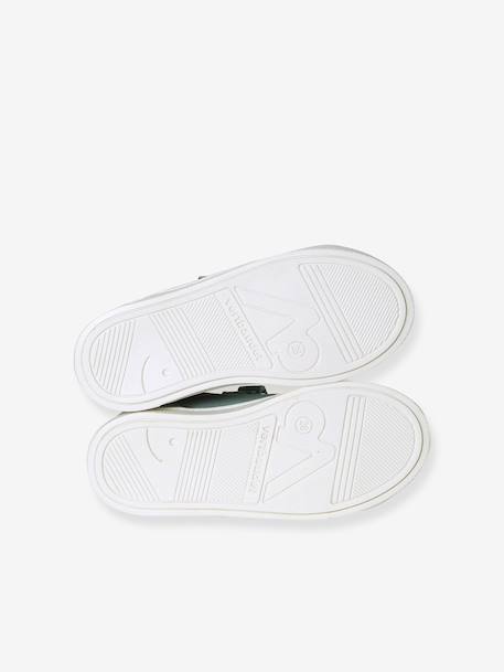 Basket enfant en cuir à scratch lot bleu 5 - vertbaudet enfant 