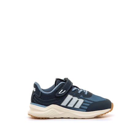 Sneakers garçon synthétique lacets Black+Blue 7 - vertbaudet enfant 