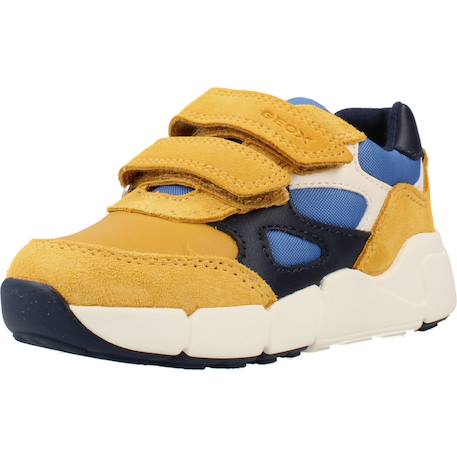 Basket garçon à scratchs b flexyper mini Jaune+Jaune c2q4f+Vert 10 - vertbaudet enfant 