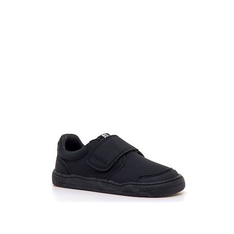 Sneakers garçon synthétique fermeture adhésive barefoot Black+Blue 8 - vertbaudet enfant 