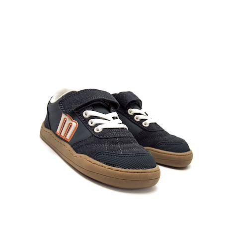 Sneakers garçon synthétique fermeture adhésive barefoot Blue 6 - vertbaudet enfant 